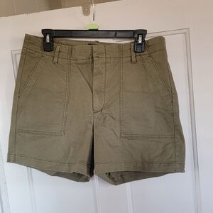 Banana Republic Womens Olive Green Shorts